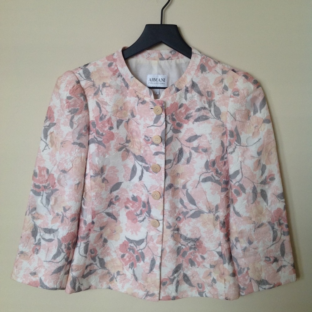 Armani Collezioni Spring Blazer - Floral SZ 2